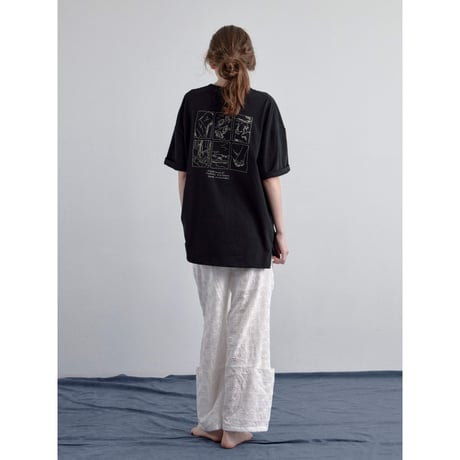 【NOKCHA × Lee Izumida】embroidery over tee/3colors(unisex)_nt2575
