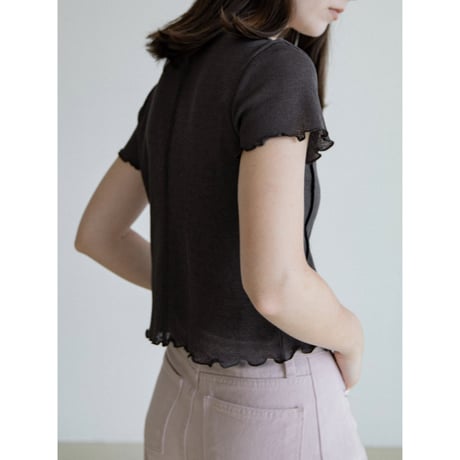 《予約販売》accent lady croped tee/2colors_nt2580