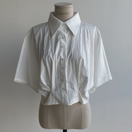 《予約販売》minimal mannish blouse/2colors_nb0150