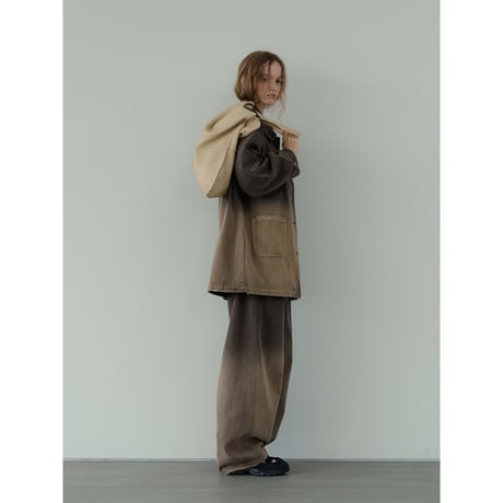 【NOKCHA original】gradation oval jeans_np1155