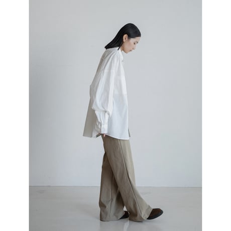 《予約販売》over mannish shirt/2colors_nb0330
