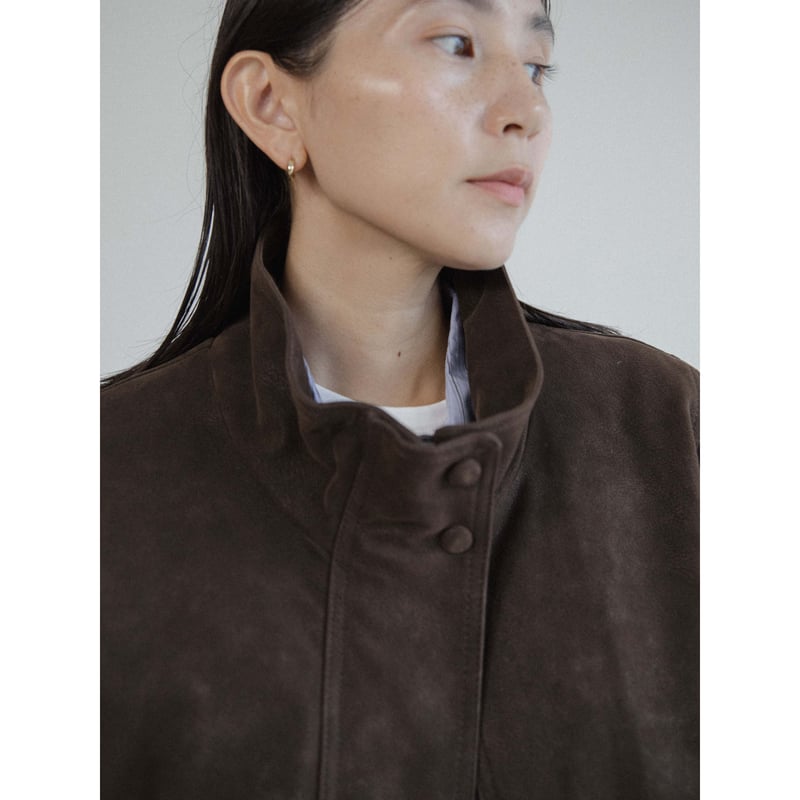 予約販売》suède like over jacket/2colors_no0470 | N