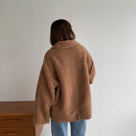 《予約販売》over boa jacket/2colors_no0182