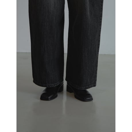 《予約販売》square toe mannish shoes/2colors_na0664