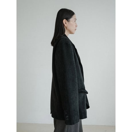 《予約販売》herringbone velours jacket/2colors_no0478