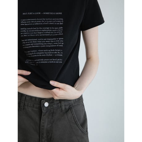 《予約販売》lettering minimal tee/2colors_nt2597
