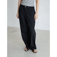 《予約販売》cotton black pants_np1261