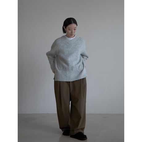 《予約販売》2way alpaca knit cardigan/2colors_no0396