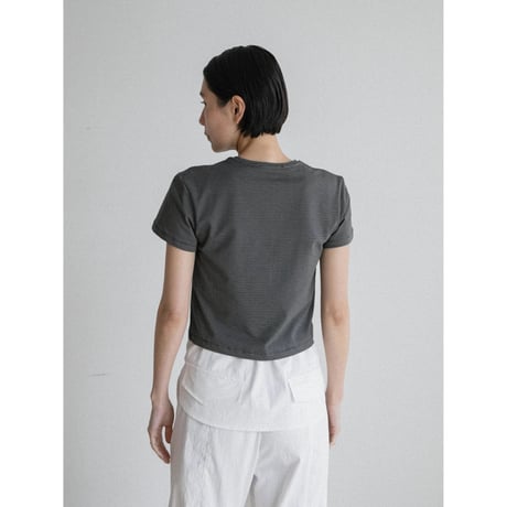 《予約販売》border soft minimal tee/3colors_nt2551
