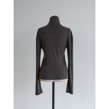 《予約販売》high neck button tops/2colors_nt2456