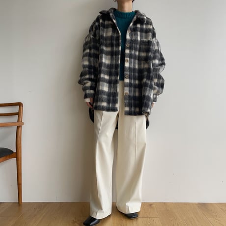 《予約販売》check over shirt jacket/2colors_no0258
