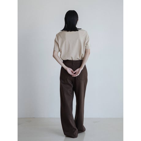 《予約販売》vintage like minimal tee/2colors_nt2371