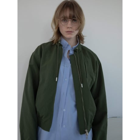 - AUTHENTIC series - neck string jumper/green_an0032