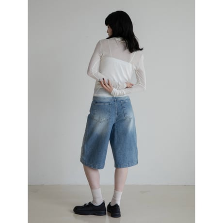 《予約販売》shirt like sheer tops/2colors_nt2259