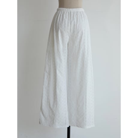 《予約販売》punching long pants_np1115