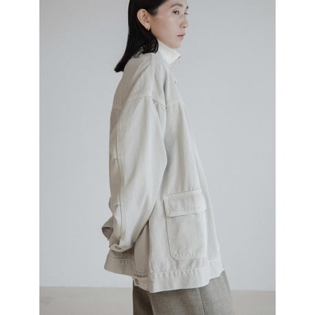 《予約販売》cotton mannish jacket_no0472