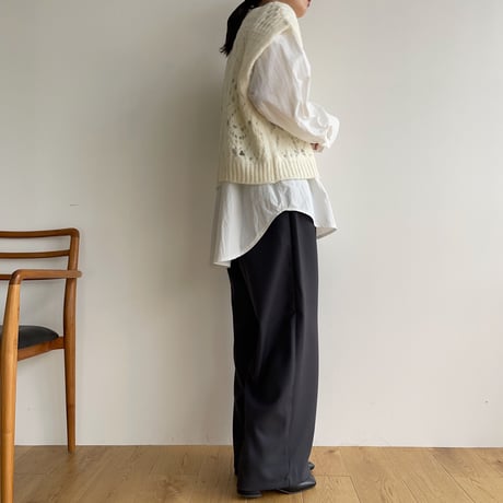 《予約販売》low gauge knit vest/2colors_nt1480