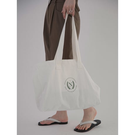 【NOKCHA original】emblem tote bag/2colors_na0639