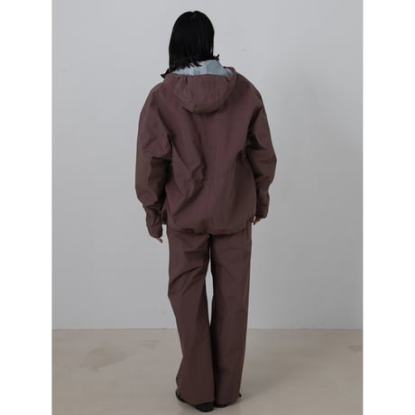- AUTHENTIC series - tech jacket/burgundy_an0035