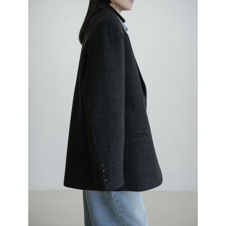 《予約販売》quilting linner wool jacket(unisex)_no0504