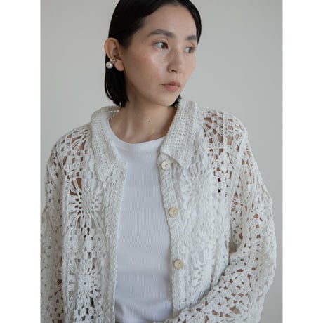 《予約販売》crochet cardigan_no0440