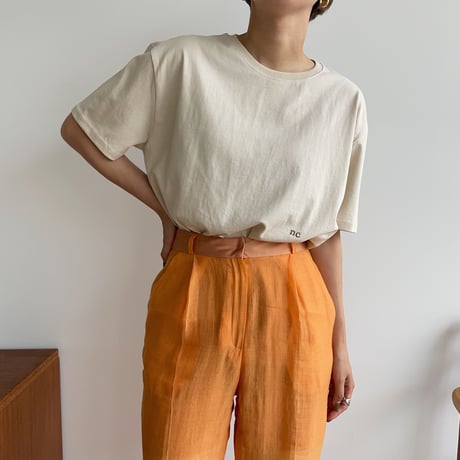 【nokcha original】“nc” tee/3colors_nt1000