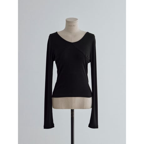 《予約販売》accent décolleté lib tops/3colors_nt2541