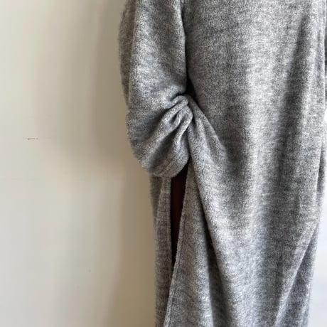 【nokcha original】raglan sleeve warm ops/gray_nd0130