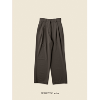- AUTHENTIC series - material high pants/3colors_an0011