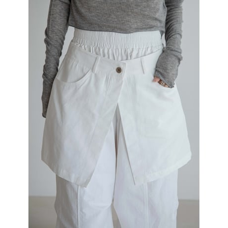 《予約販売》2way layered pants/2colors_np1094