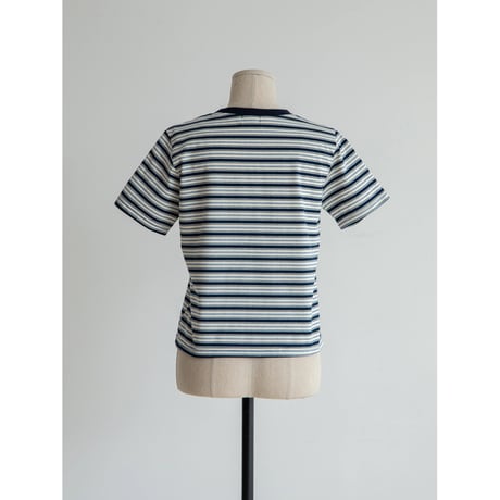 《予約販売》accent color border tee/2colors_nt2310