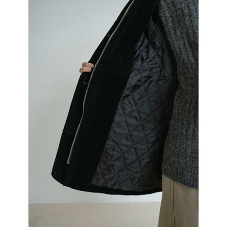 《予約販売》quilting linner suède middle jacket/2colors_no0486