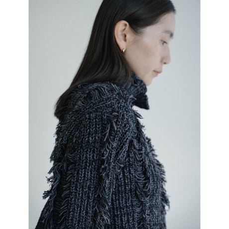 《予約販売》melange minimal knit cardigan_nt2462
