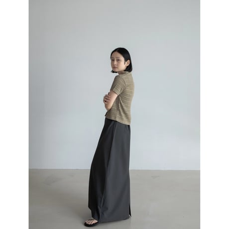 《予約販売》jacquard mesh shirt/2colors_nb0257