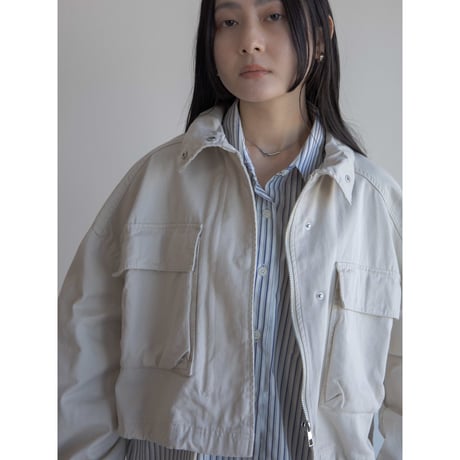 《予約販売》minimal military jacket/2colors_no0372