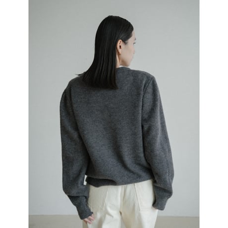 《予約販売》mannish knit setup/2colors_nt2435