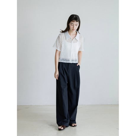 《予約販売》rich tuck wide pants/2colors_np1258