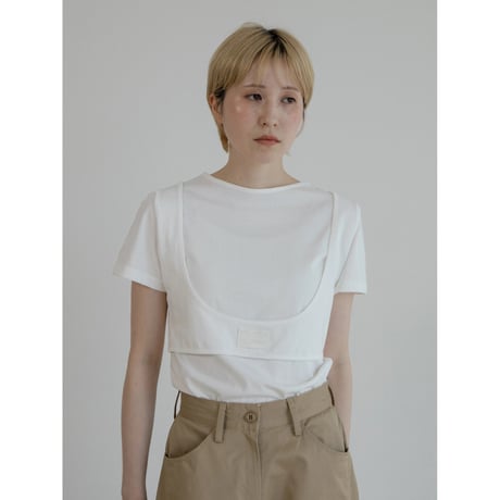 【NOKCHA original】layered label tee/3colors_nt2301