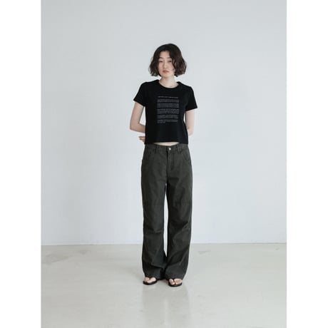 《予約販売》lettering minimal tee/2colors_nt2597