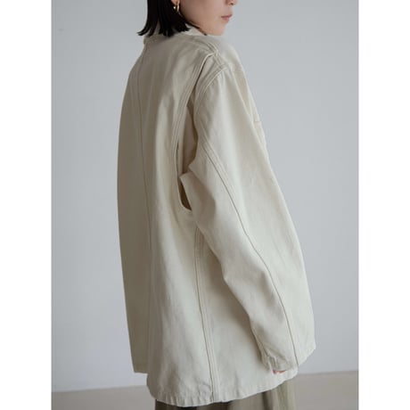 《予約販売》mannish denim jacket/2colors_no0457
