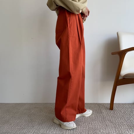 《予約販売》buckle chino pants/2colors_np0548