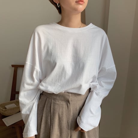 ✳︎予約販売✳︎drop shoulder tee/3colors_nt0176