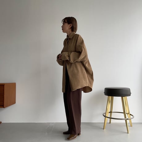 【nokcha original】rincl soft pants/brown_np0467