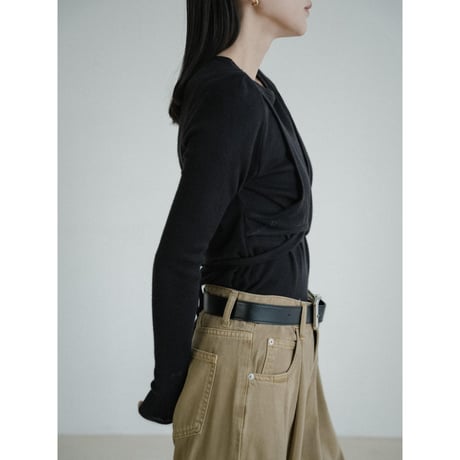 《予約販売》accent unique layered tops/2colors_nt2426