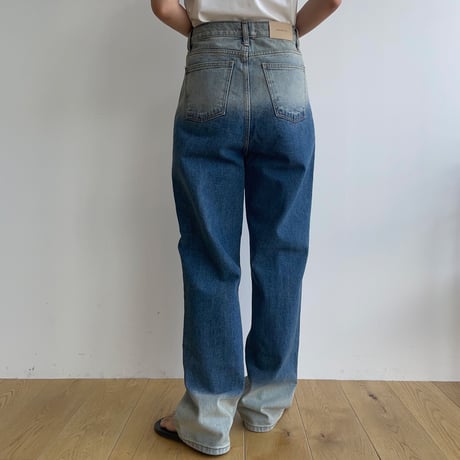 《予約販売》vintage like accent jeans/2colors_nj0083