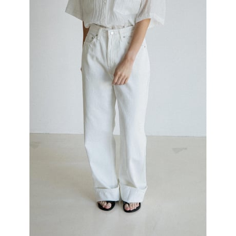 《予約販売》twill cotton long pants/2colors_np1252