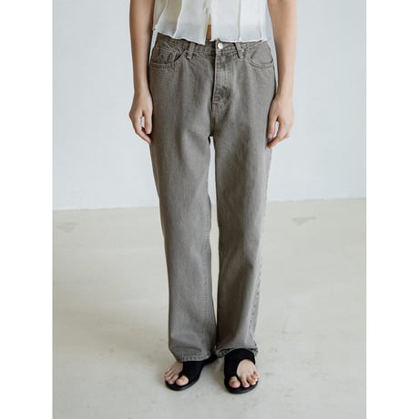 《予約販売》ashed straight jeans/2colors_nj0191