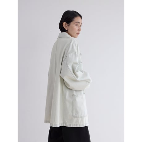 《予約販売》mannish middle denim jacket/2colors_no0518