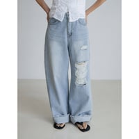 《予約販売》crash wide jeans_nj01533