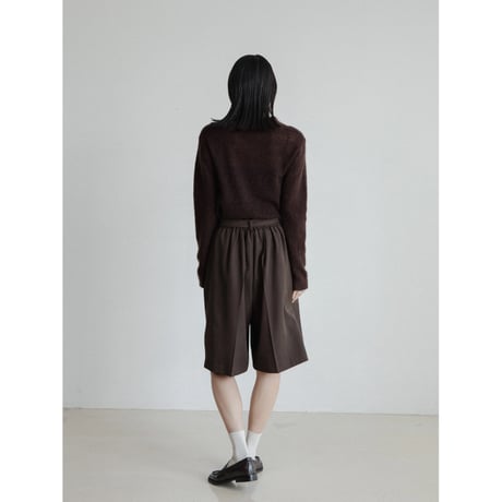 《予約販売》belt set bermuda pants/2colors_np1156